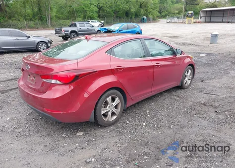 2016 Hyundai Elantra Value Edition from USA, damaged, VIN 5NPDH4AE2GH732722